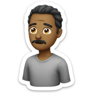 Chatt triste sticker