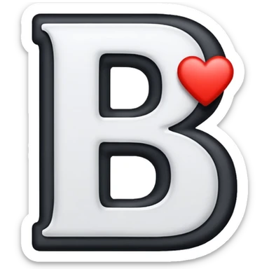 Make a letter emoji of BUFC for messenger chat sticker
