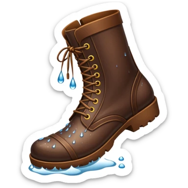 Rainy Boot sticker