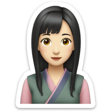 Jurina（Japanese Girl） sticker