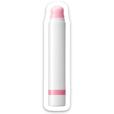 Glossier lip balm sticker
