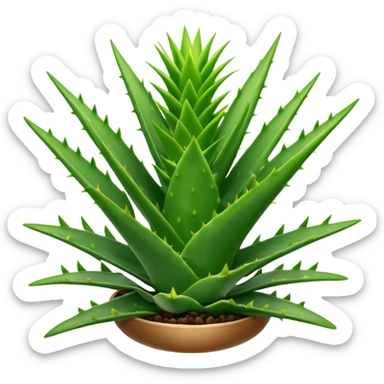 Aloe vera emoji sticker