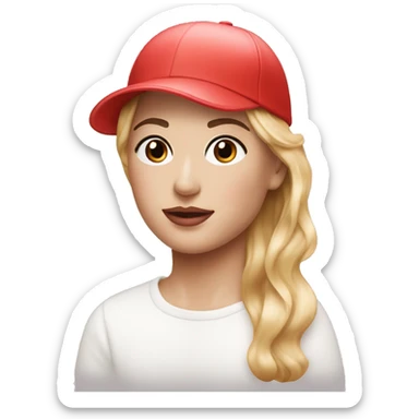 Realistic glossier you perfume red cap sticker