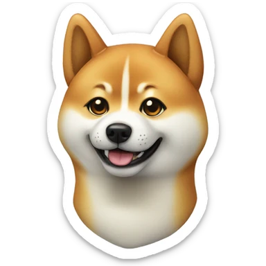 Shiba Inu dog sticker