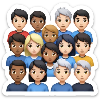 no divisions are like different groups that focus on their different task BUT MAKE IT A DISCORD EMOJI, MAKE IT ANIME sticker