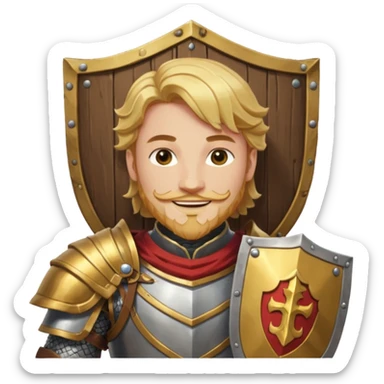 je voudrais des emoji sur le thème médiévale kaamelott chevalier dans un contexte d'un serveur discord dédié à league of legends sticker
