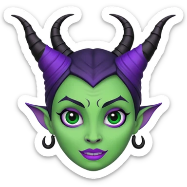 maleficent As a Emoji that don’t already exists. sticker