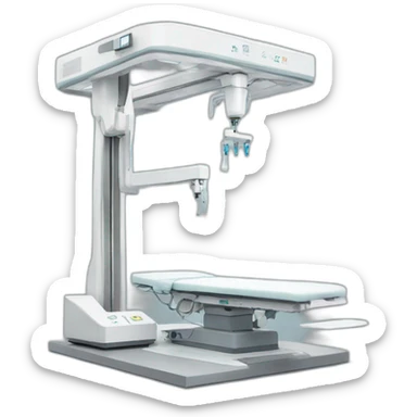 CT-white-gantry-medical-device-xray sticker
