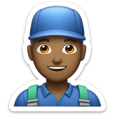 school janitor sticker