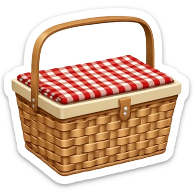picnic basket sticker