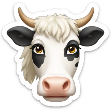 Vache Chloé sticker