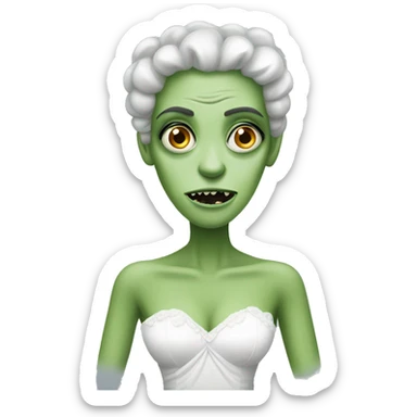Frankenstein’s bride monster  sticker