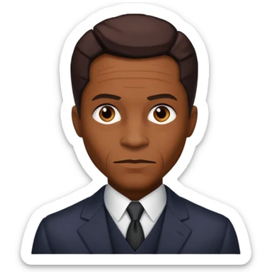 lucius fox sticker
