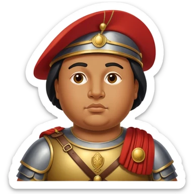 botero roman soldier fat sticker
