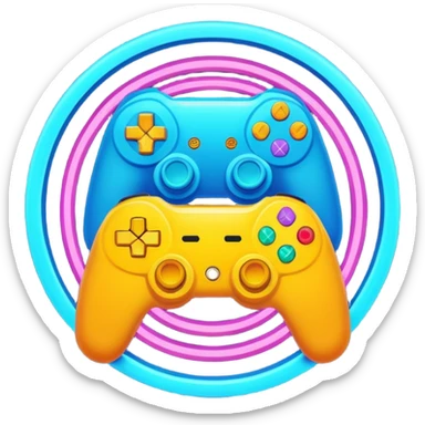 Make a Gaming logo and then put some Robotic background design with it then put my name SAYUTI at the front sticker