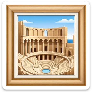 Cinematic Realistic Odeon of Herodes Atticus Emoji sticker