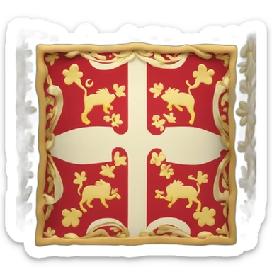 drapeau franche comté sticker