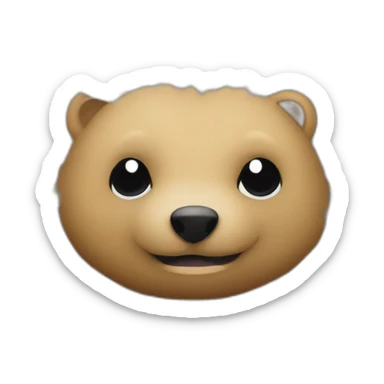 rockstar porcupine sticker