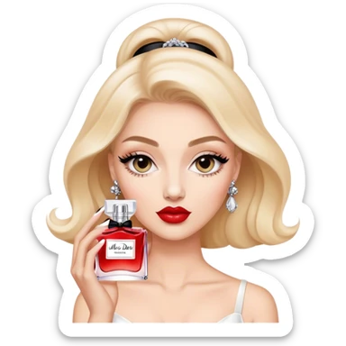 Miss dior eu perfil sticker