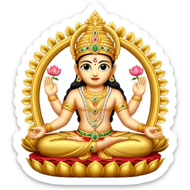 Venkateswara namam sticker