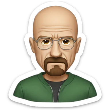 Breaking bad Gus sticker