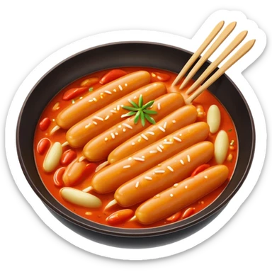 Tteokbokki sticker