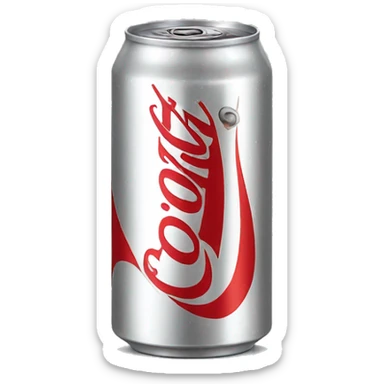 Diet Coke can  sticker