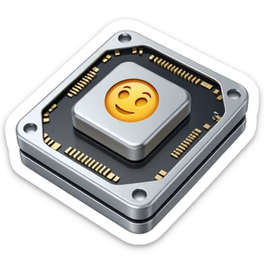 a graphics processing unit sticker