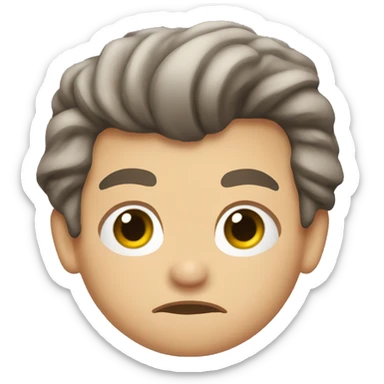 harry styles frowning sticker