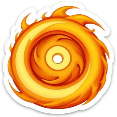 Blazing Inferno sticker