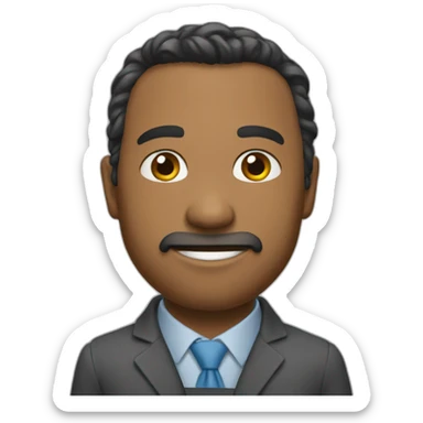 Un mec qui lève les bras sticker