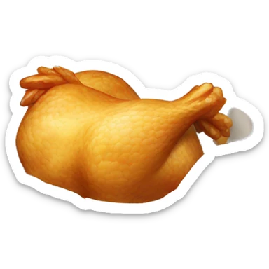 chiken food sticker
