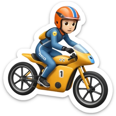 Street lugeing sticker