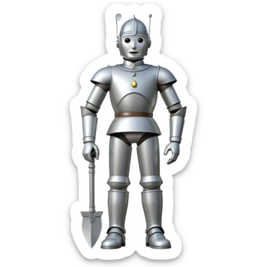 The Tin Man from The Land of Oz sticker