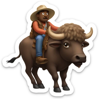 Buffalo bills be rode by Patrick  sticker