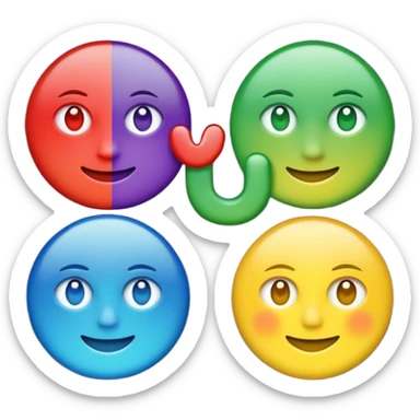 make me a 5 unique emojis that say MT25 and u make the emojis 5 diffrent collors ( 5 diffirent emojis and make them unique

i need it to say MT25 sticker