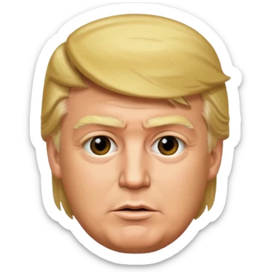 21 year old donald trump sticker