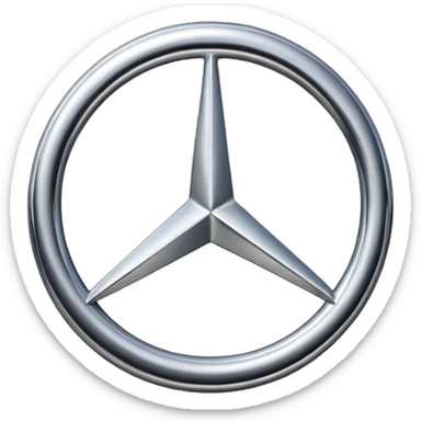 Mercedes Logo sticker