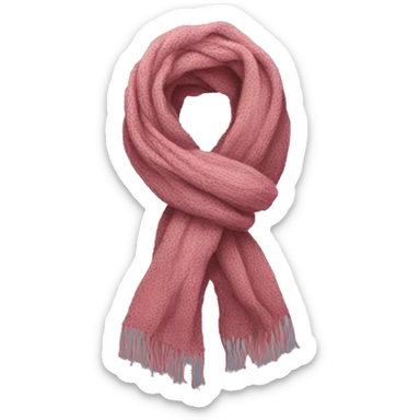 Scarf sticker