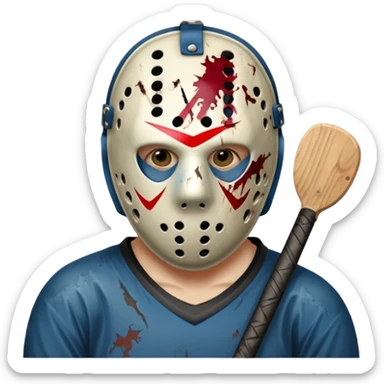 Jason voorhees sticker