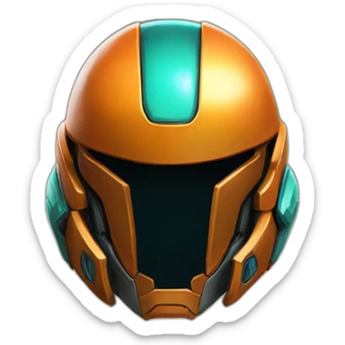 samus helmet sticker