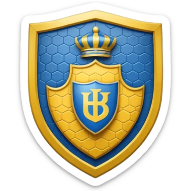 The real logo of the danish football club Brøndby IF sticker