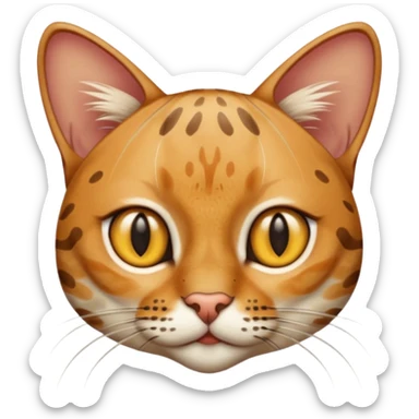 ocicat katze @Emoji sticker