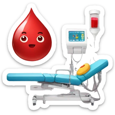 blood donation sticker