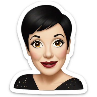 liza minnelli sticker