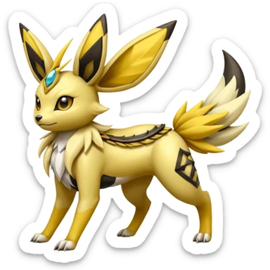 Meloetta-Renamon-Umbreon-Jolteon-Beedrill-Manectric-Palkia-Cresselia-fusion sticker