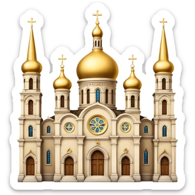 eastern european churches sticker