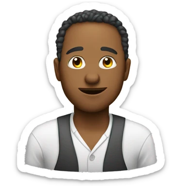 someone who is drwaing interior desinger sticker