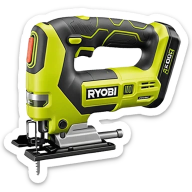 RYOBI ONE+ HP 18V Brushless Cordless Jig Saw (Tool Only) ems sticker