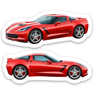 Corvette sticker